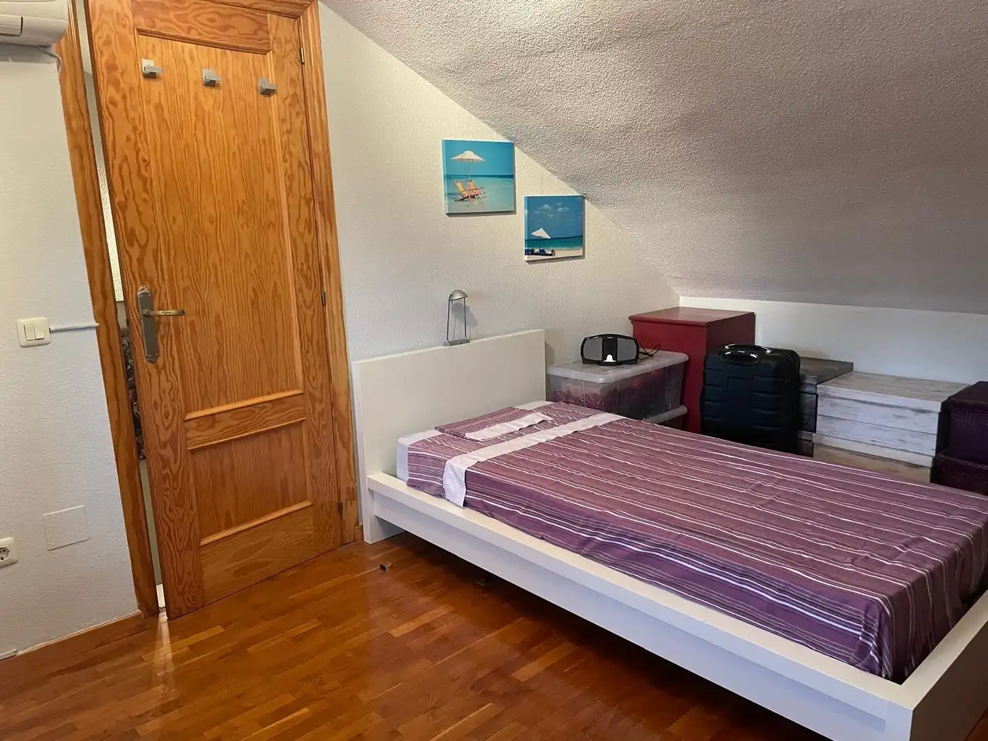 Bedroom of Detached homes for sale in Ciudad Real  with Heating, Parquet flooring and Storage room