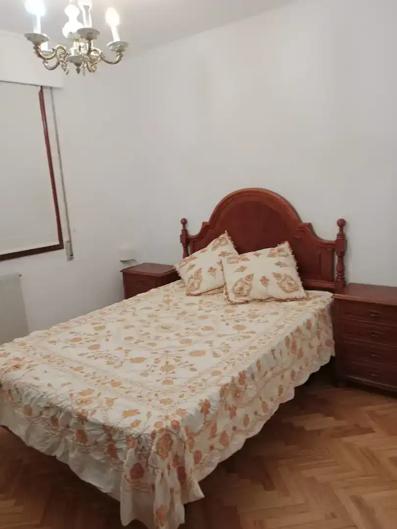 Bedroom of Flat for rent in Vigo   with Parquet flooring, Furnished and Balcony