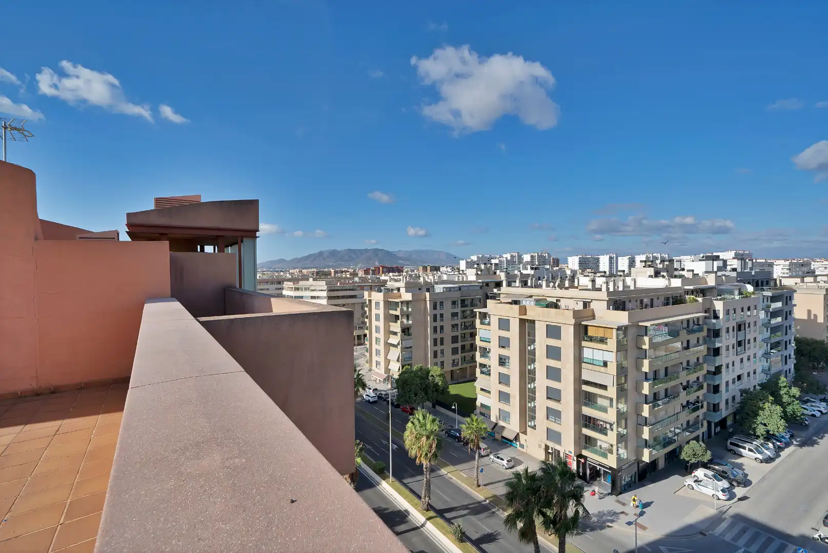 Vista exterior de Ático en venta en Málaga con Aire acondicionado, Calefacción y Terraza