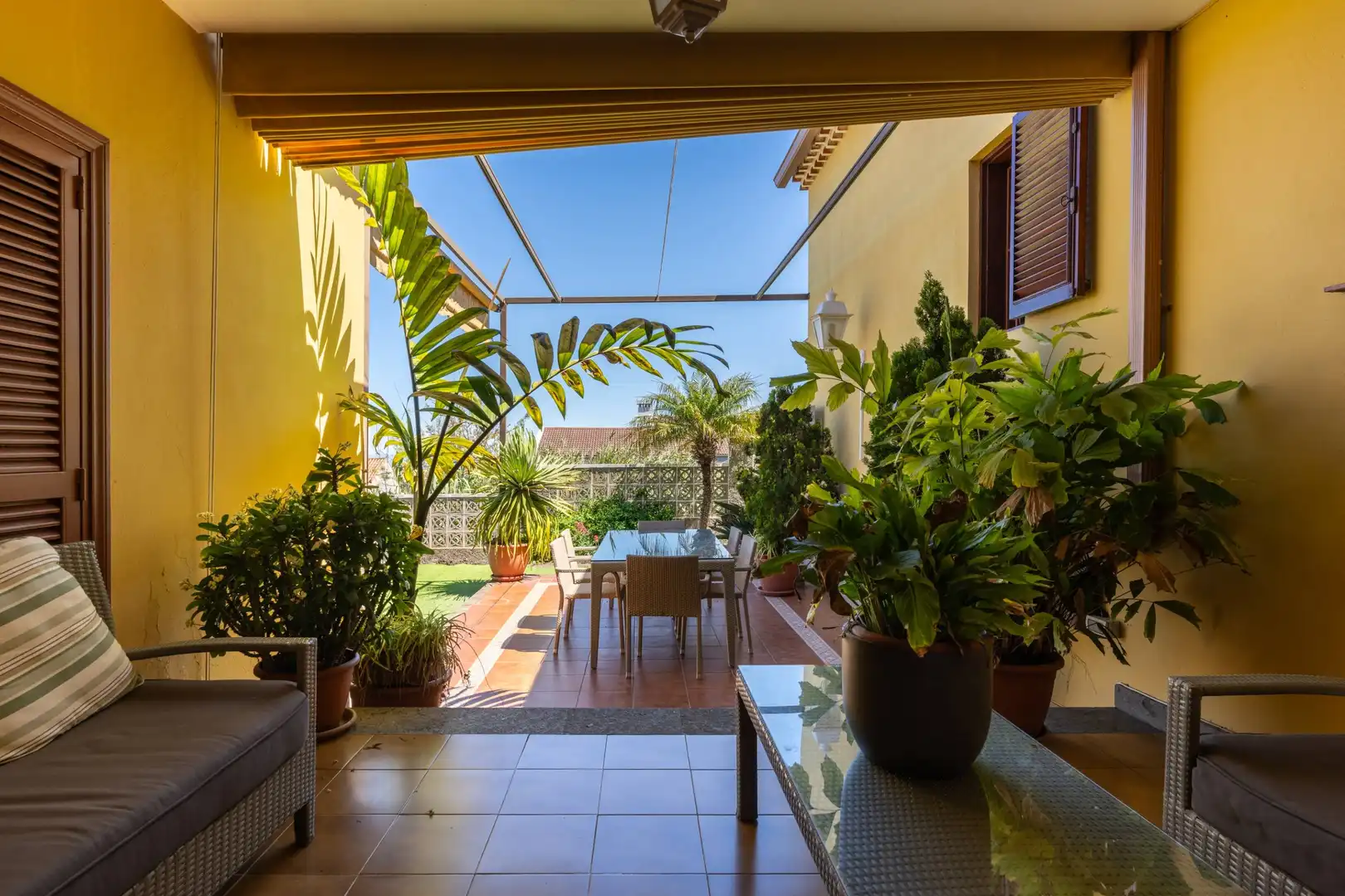 Terraza de Casa o chalet en venta en Santa Brígida con Jardín privado, Terraza y Trastero