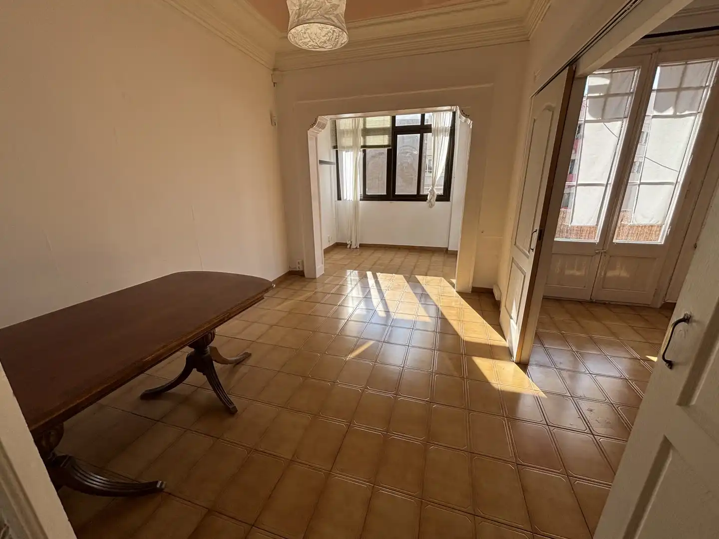 Sala de estar de Piso en venta en Barcelona con Balcón
