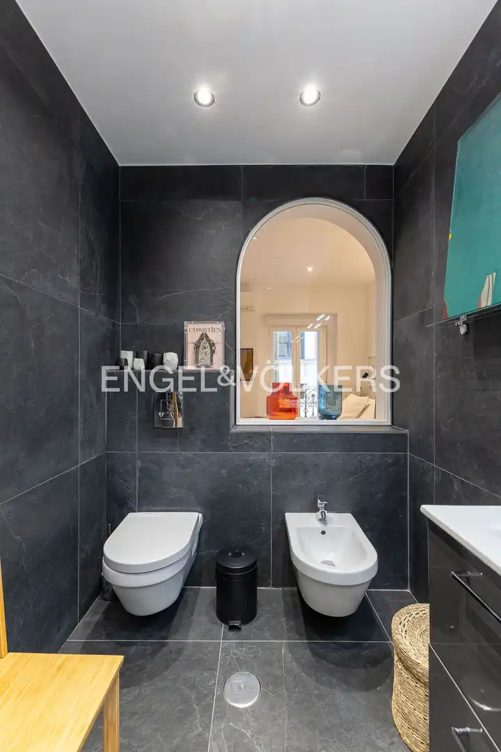 Badezimmer von Wohnung zum Verkauf in Madrid mit Klimaanlage, Heizung und Abstellraum