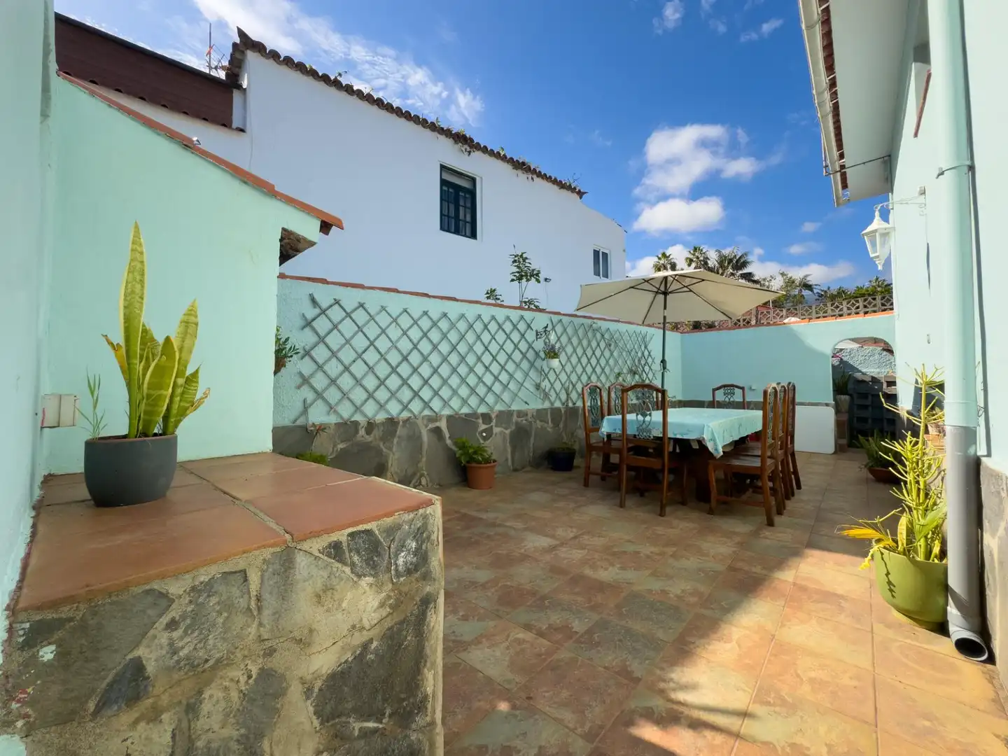 Terrassa de Casa o xalet en venda en La Orotava amb Jardí privat