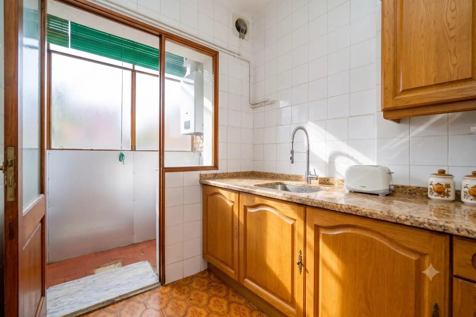 Kitchen of Flat for sale in Madrid  with Heating and Terrace