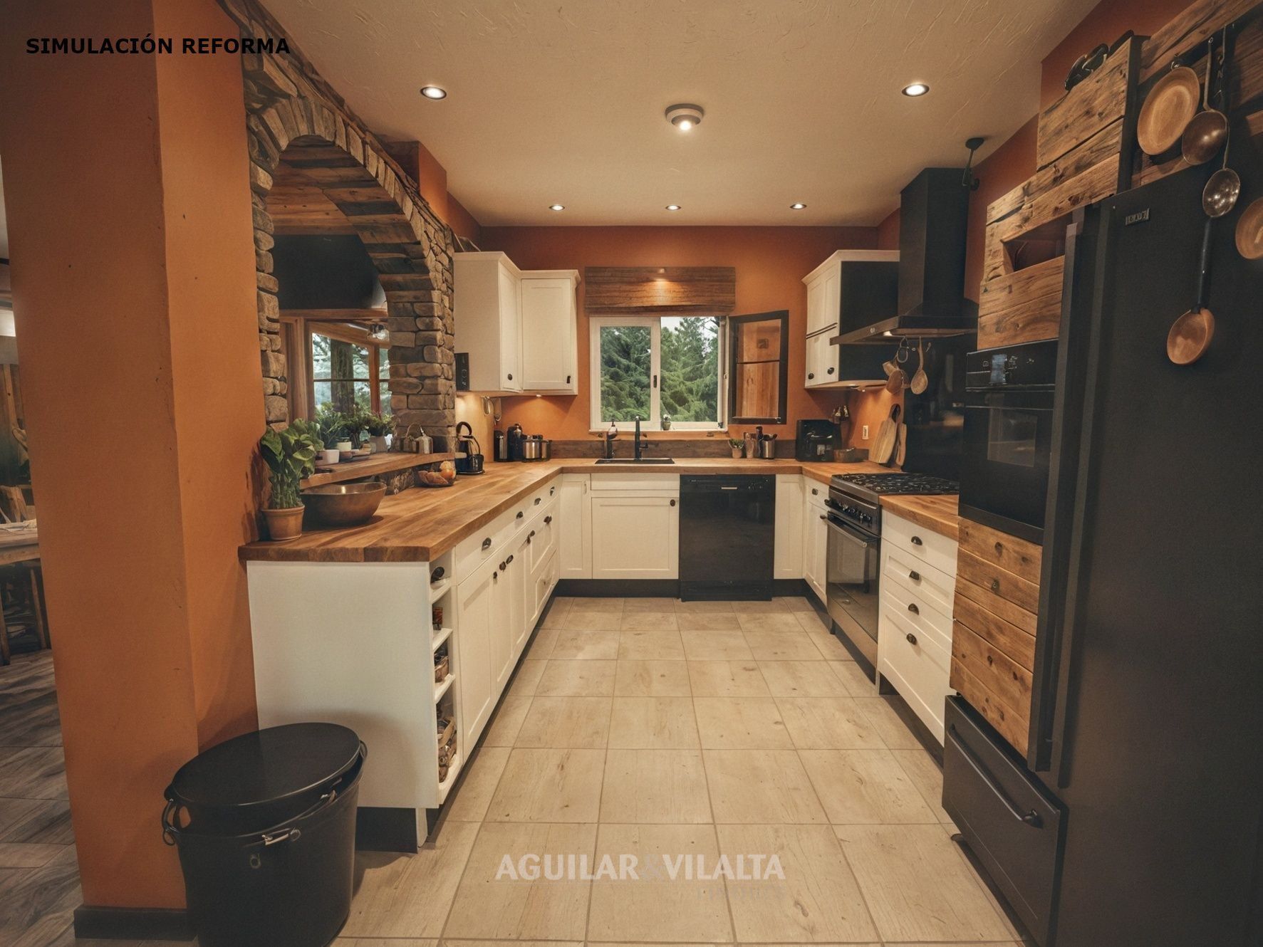 Kitchen of House or chalet for sale in Lliçà de Vall  with Air Conditioner and Heating