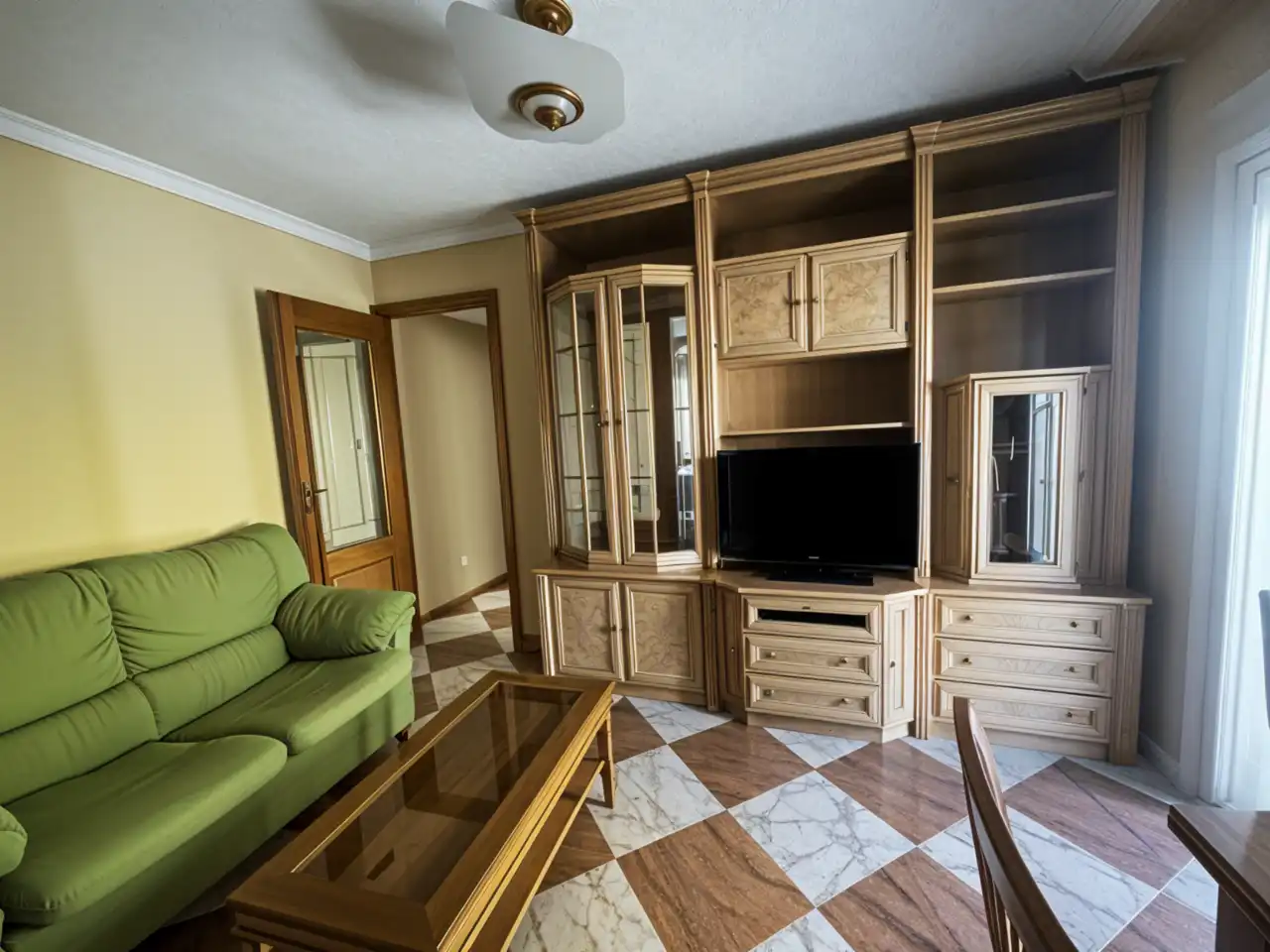 Sala de estar de Piso en venta en Madrid con Terraza y Amueblado