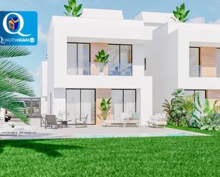 Exterior view of Single-family semi-detached for sale in Orihuela  with Heating and Terrace