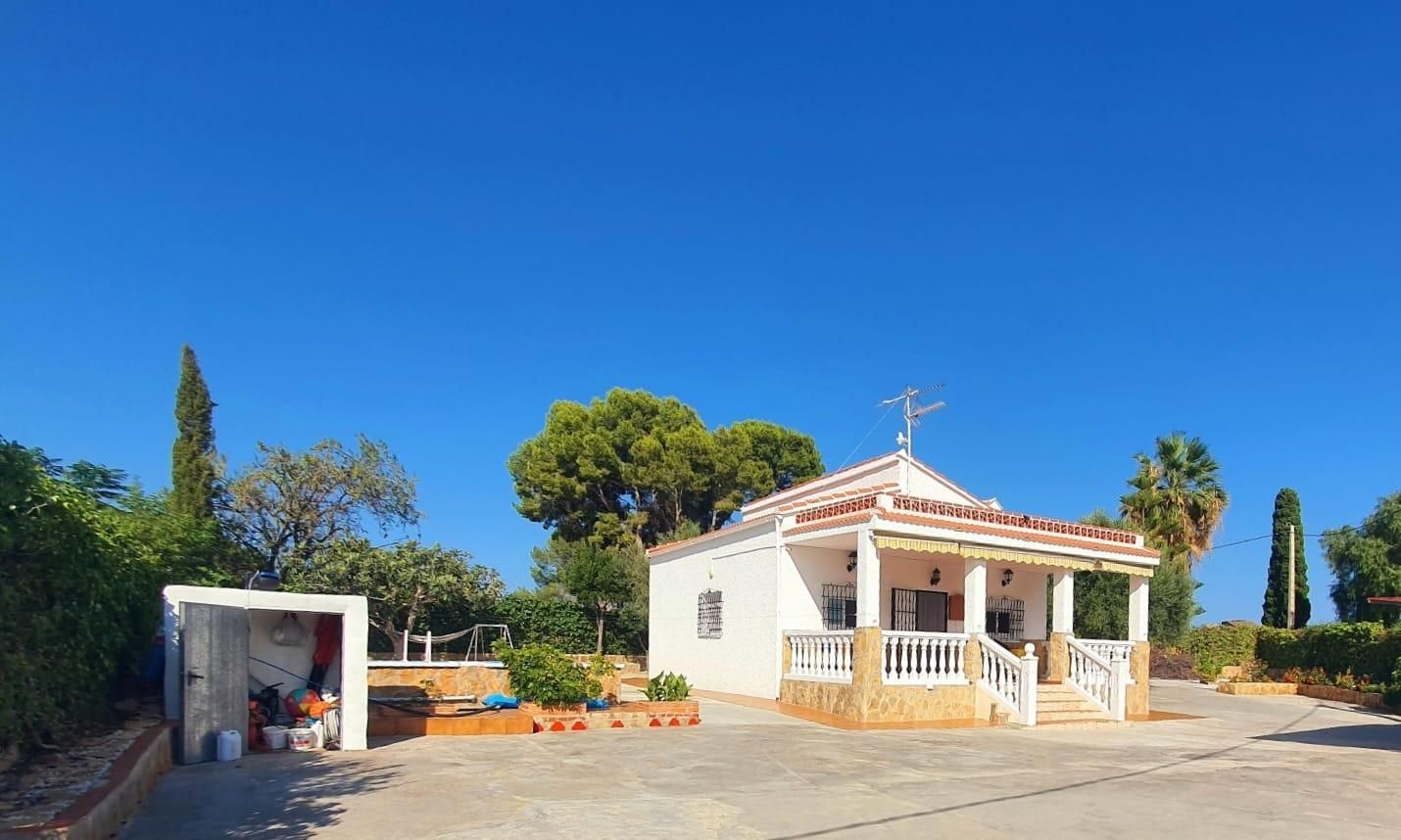 Exterior view of House or chalet for sale in Náquera  with Air Conditioner, Heating and Private garden
