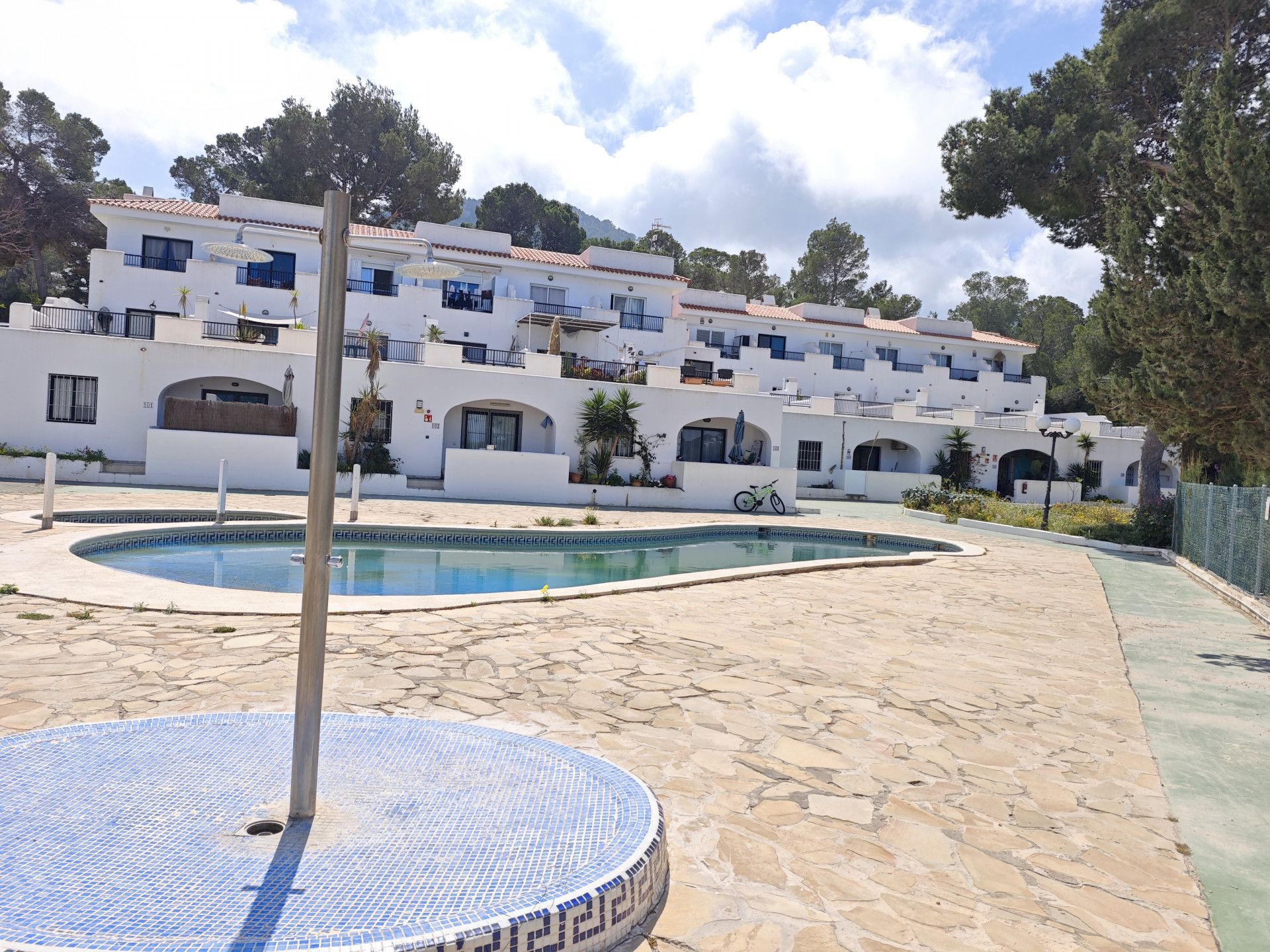 Swimming pool of Planta baja for sale in Sant Joan de Labritja  with Air Conditioner, Terrace and Swimming Pool