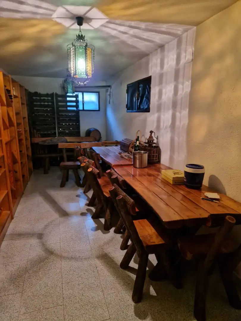 Menjador de Casa o xalet en venda en Alpedrete amb Aire condicionat, Calefacció i Jardí privat