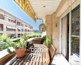 Exterior view of Flat for sale in Sant Cugat del Vallès  with Air Conditioner, Heating and Private garden