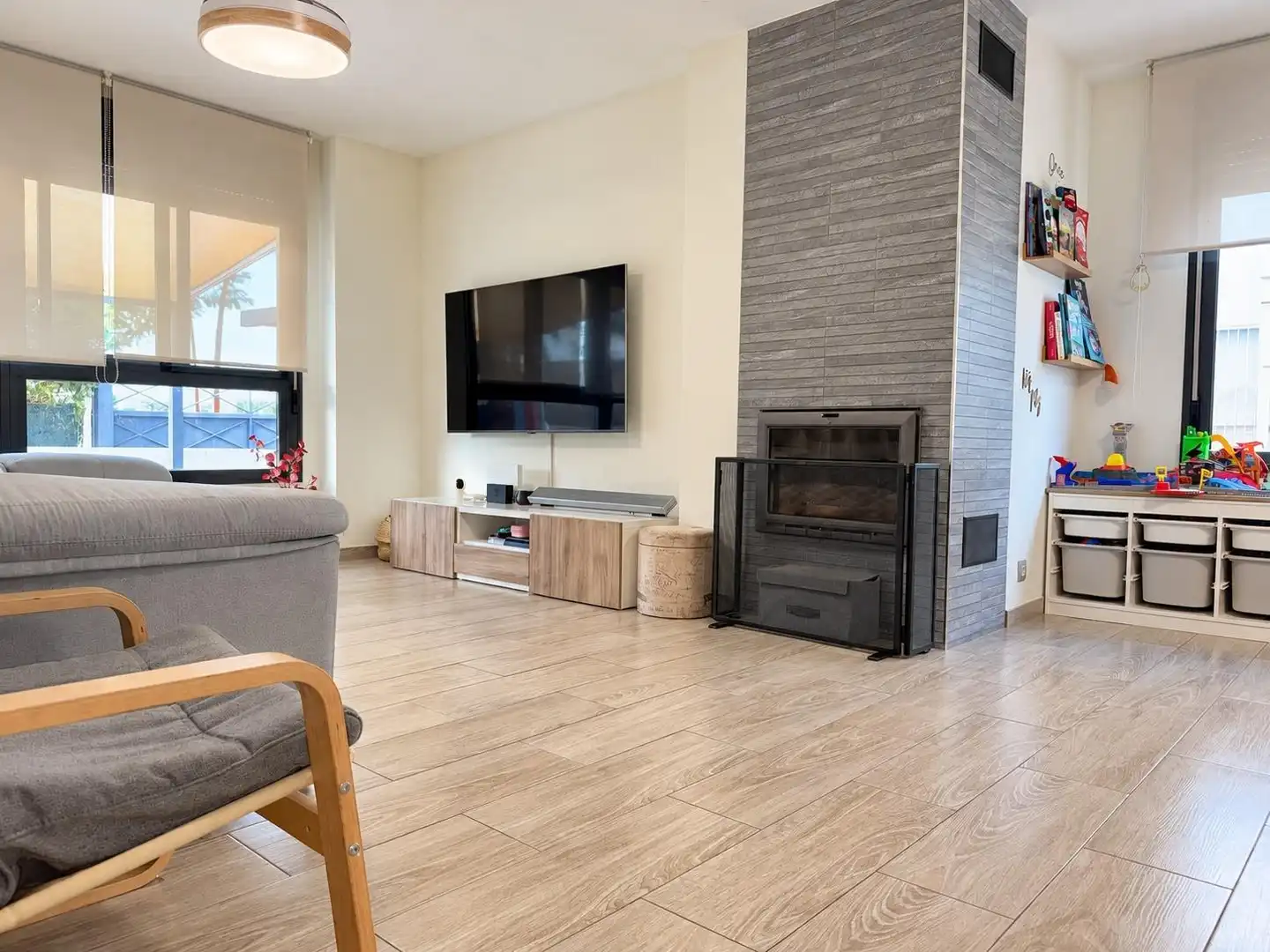 Sala de estar de Casa o chalet en venta en Molina de Segura con Aire acondicionado, Jardín privado y Balcón