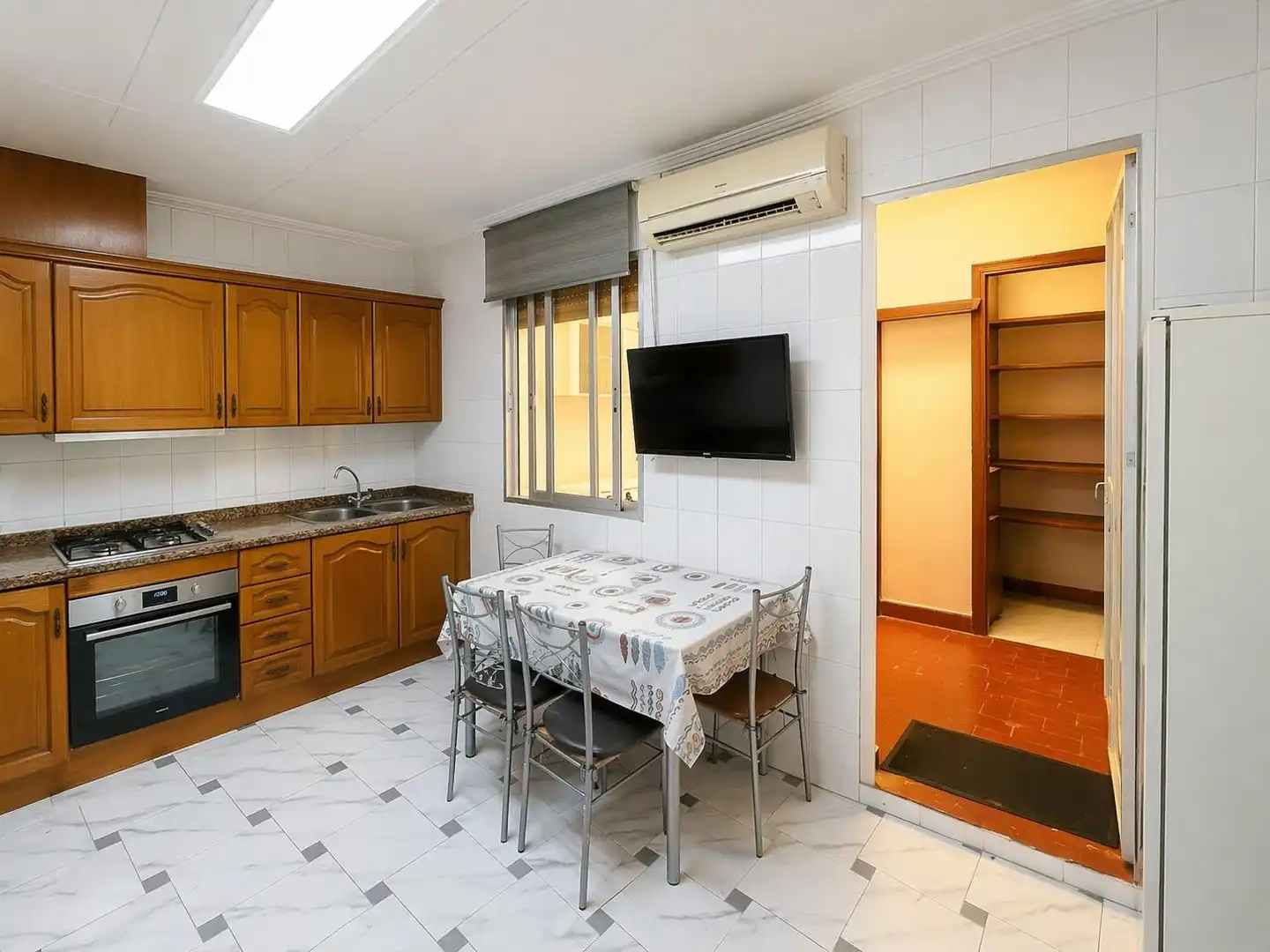 Kitchen of Apartments for sale in Pilar de la Horadada  with Air Conditioner, Furnished and Balcony