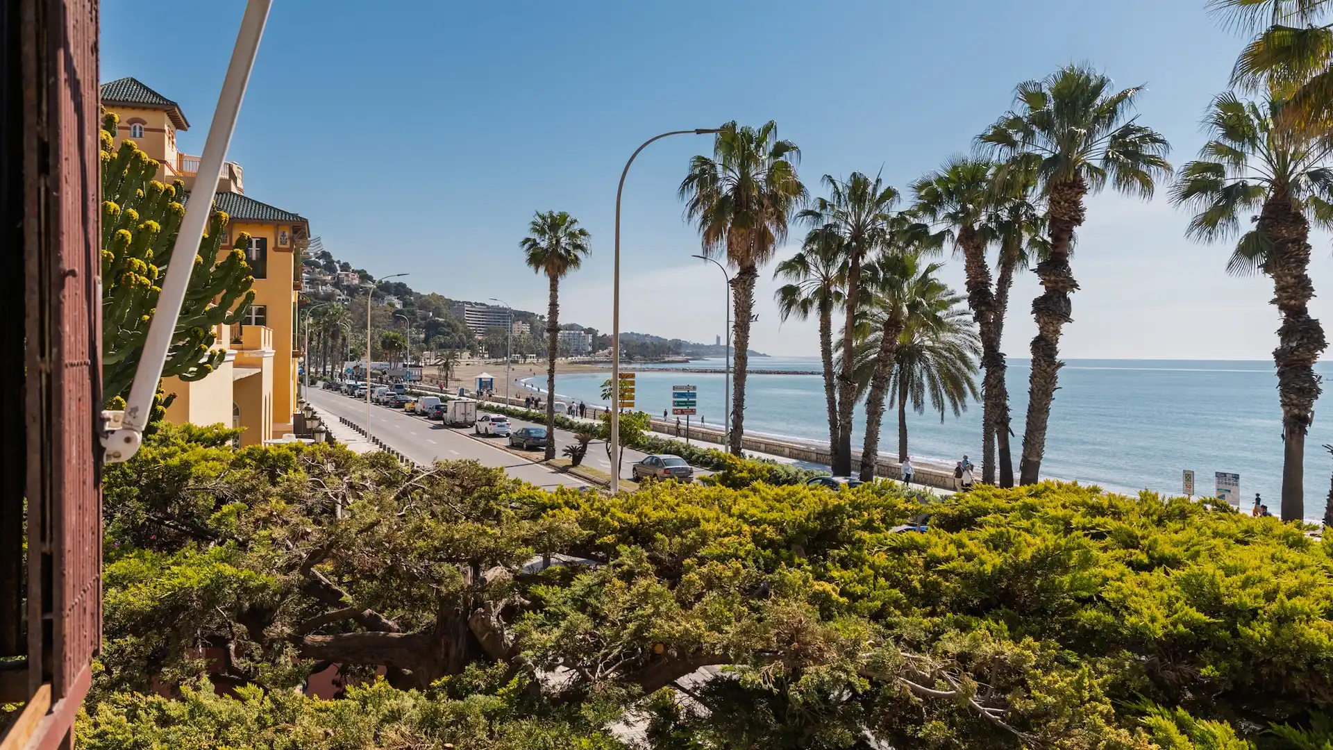 Vista exterior de Piso en venta en Málaga Capital con Aire acondicionado, Trastero y Amueblado