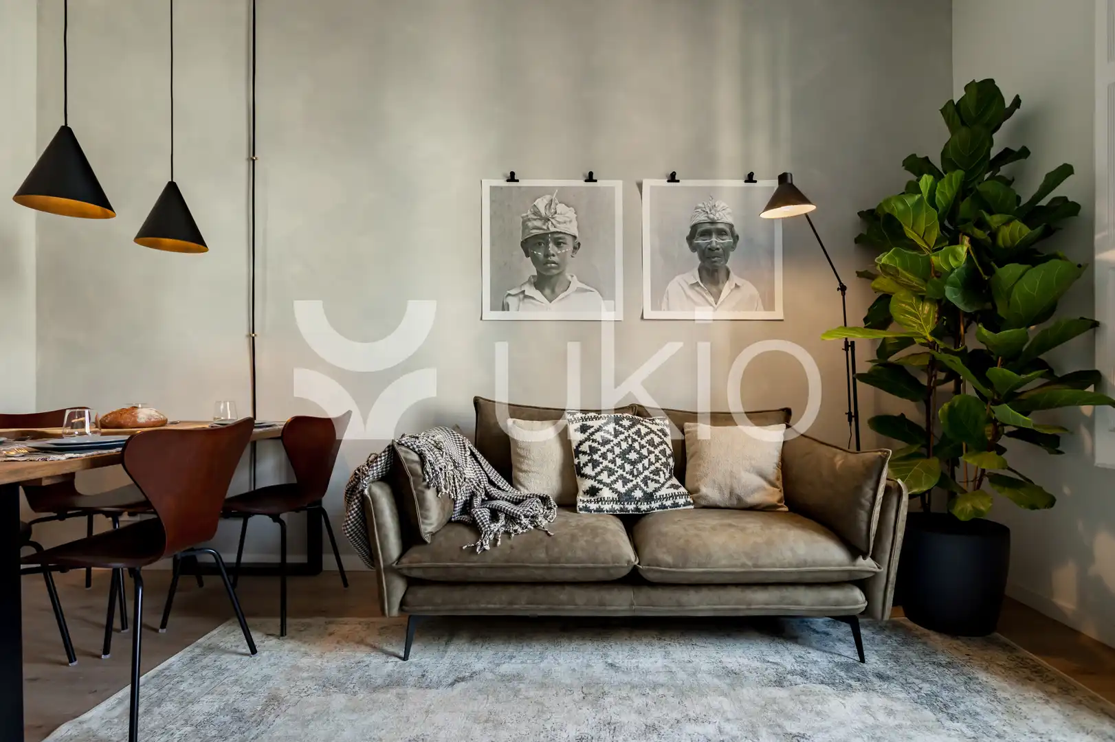 Sala d'estar de Apartament de lloguer en Barcelona amb Aire condicionat, Calefacció i Moblat