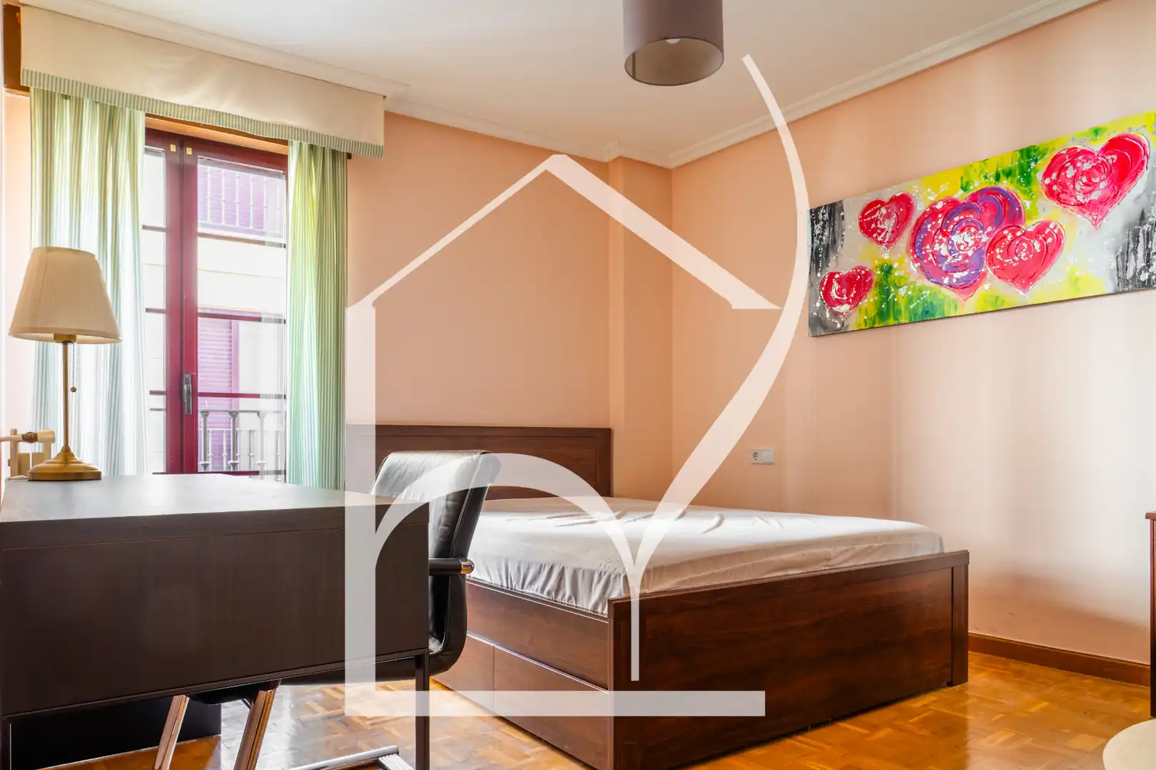 Schlafzimmer von Wohnung zum Verkauf in Salamanca mit Heizung und Möbliert