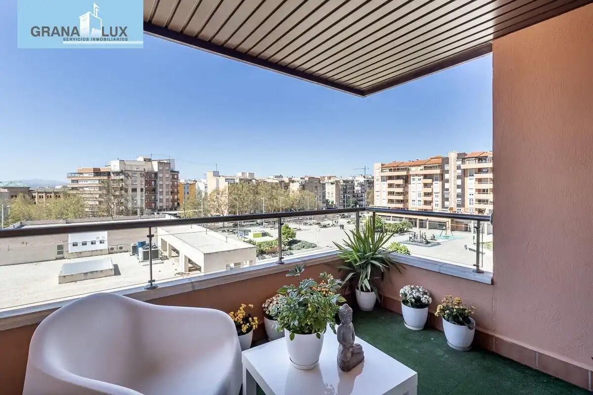 Balcony of Flat for sale in  Granada Capital  with Heating, Terrace and Balcony