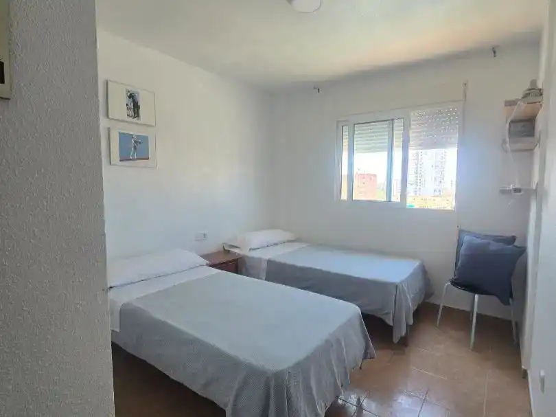 Bedroom of Flat for rent in La Manga del Mar Menor  with Swimming Pool, Furnished and Balcony