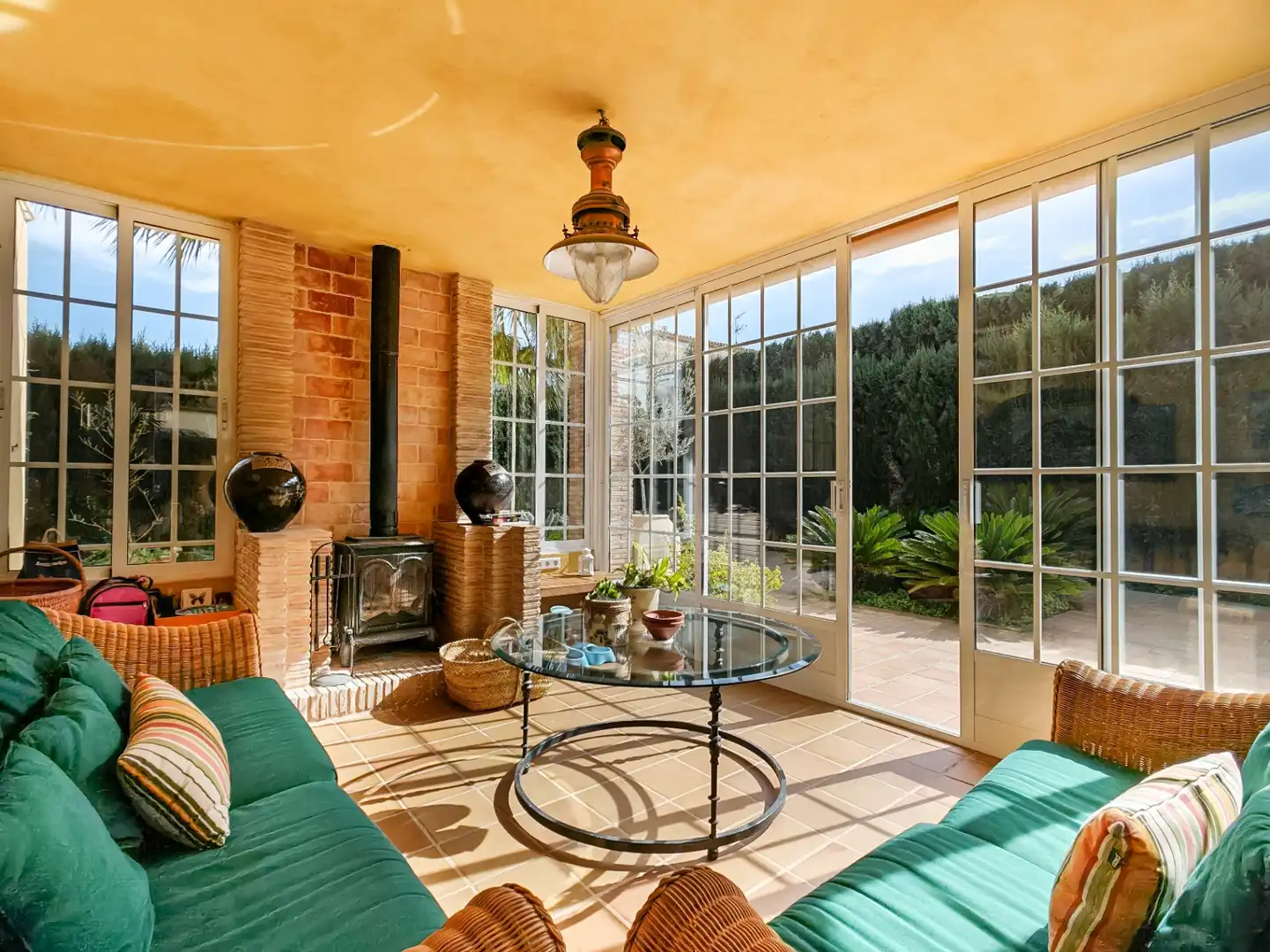 Garden of Houses for sale in Dénia  with Air Conditioner, Heating and Private garden