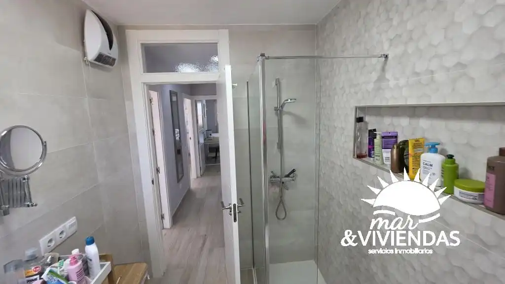 Baño de Casa o chalet en venta en Mojácar con Aire acondicionado, Calefacción y Jardín privado