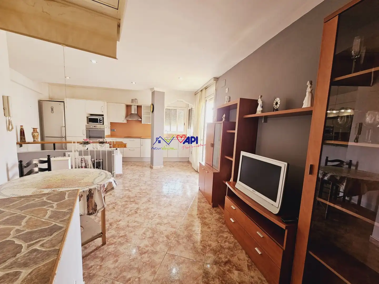 Cocina de Ático en venta en El Vendrell con Aire acondicionado, Calefacción y Terraza