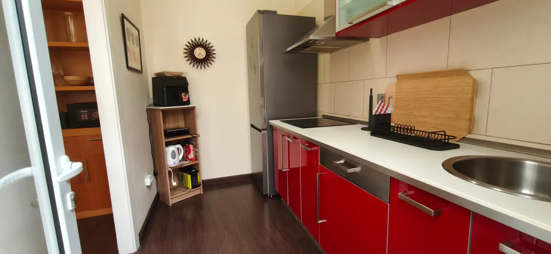 Cuina de Pis de lloguer en Santa Cruz de Tenerife amb Aire condicionat, Jardí privat i Parquet