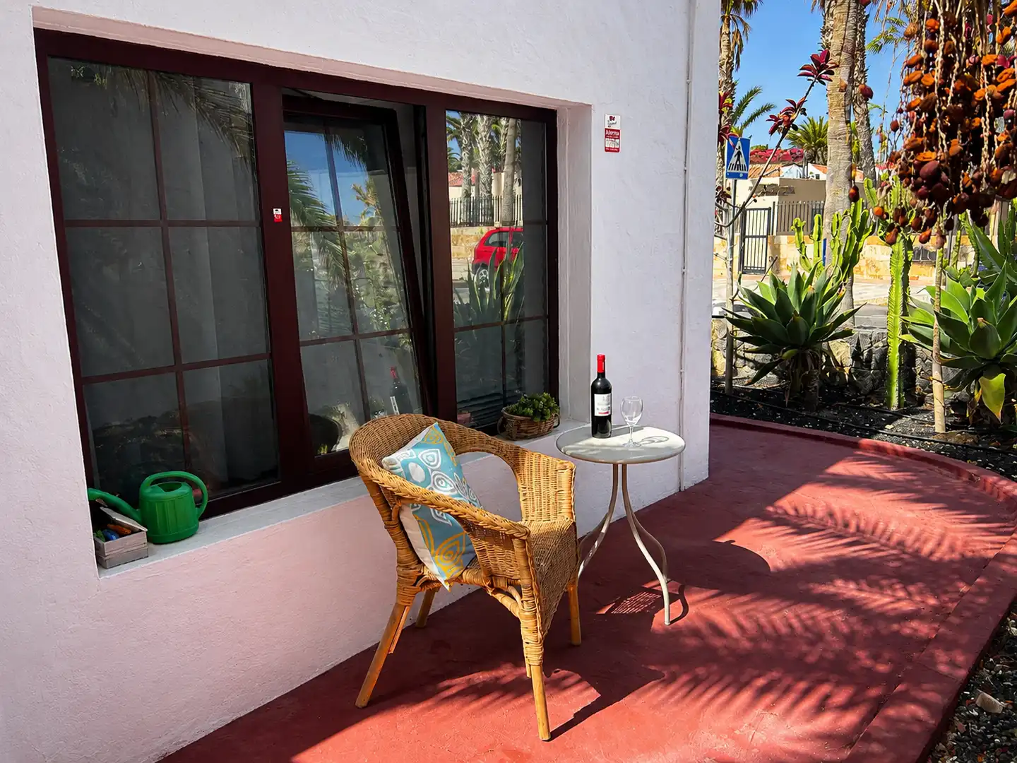 Terraza de Estudio en venta en Antigua con Aire acondicionado, Amueblado y Piscina comunitaria