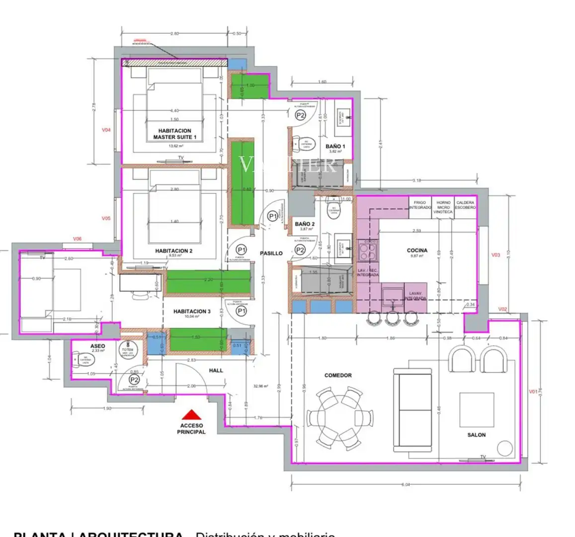 Appartamento con ascensore in vendita a Barrio de Salamanca, imagen 9