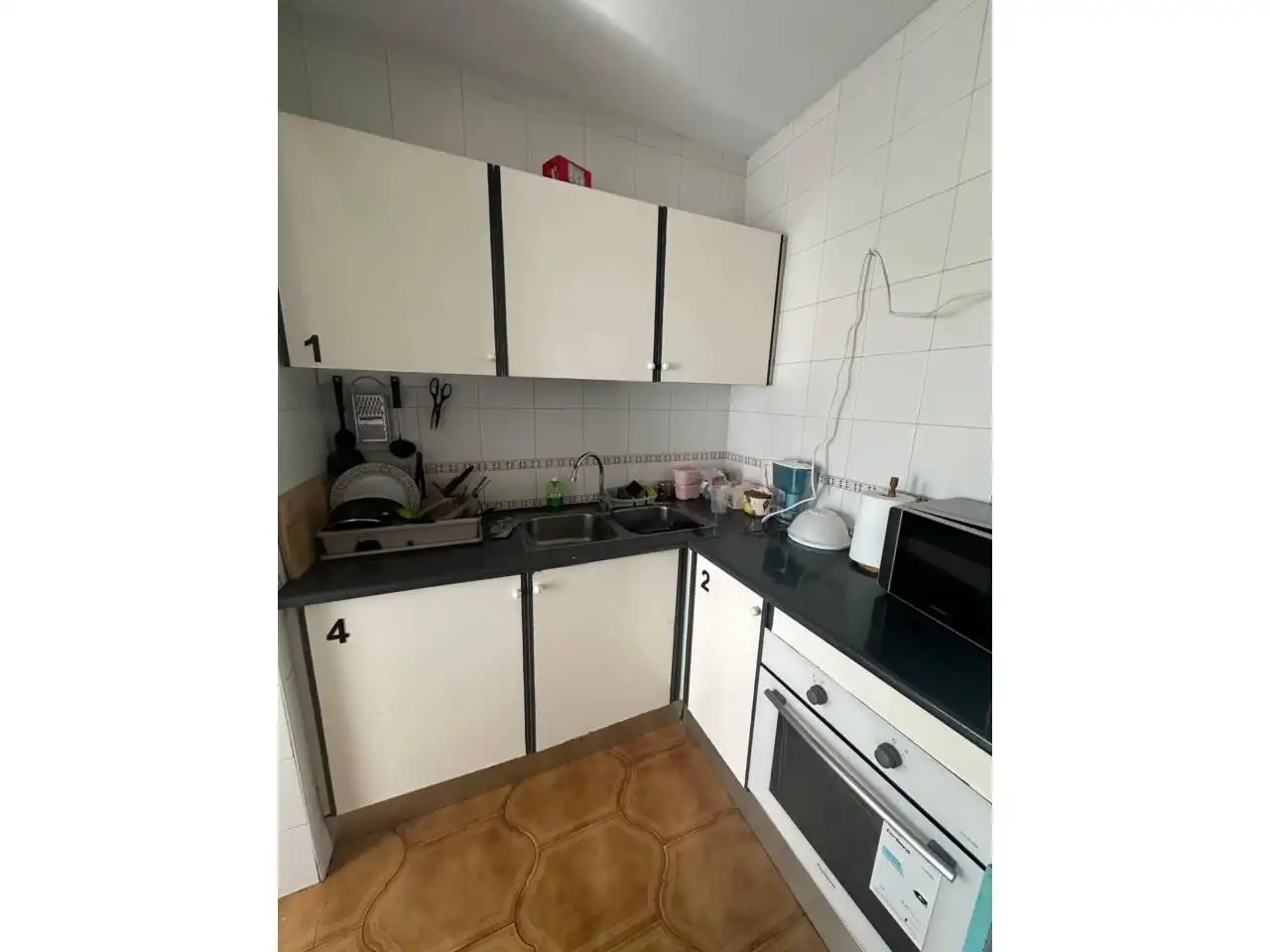 Cocina de Piso en venta en Cubelles con Terraza, Amueblado y Balcón