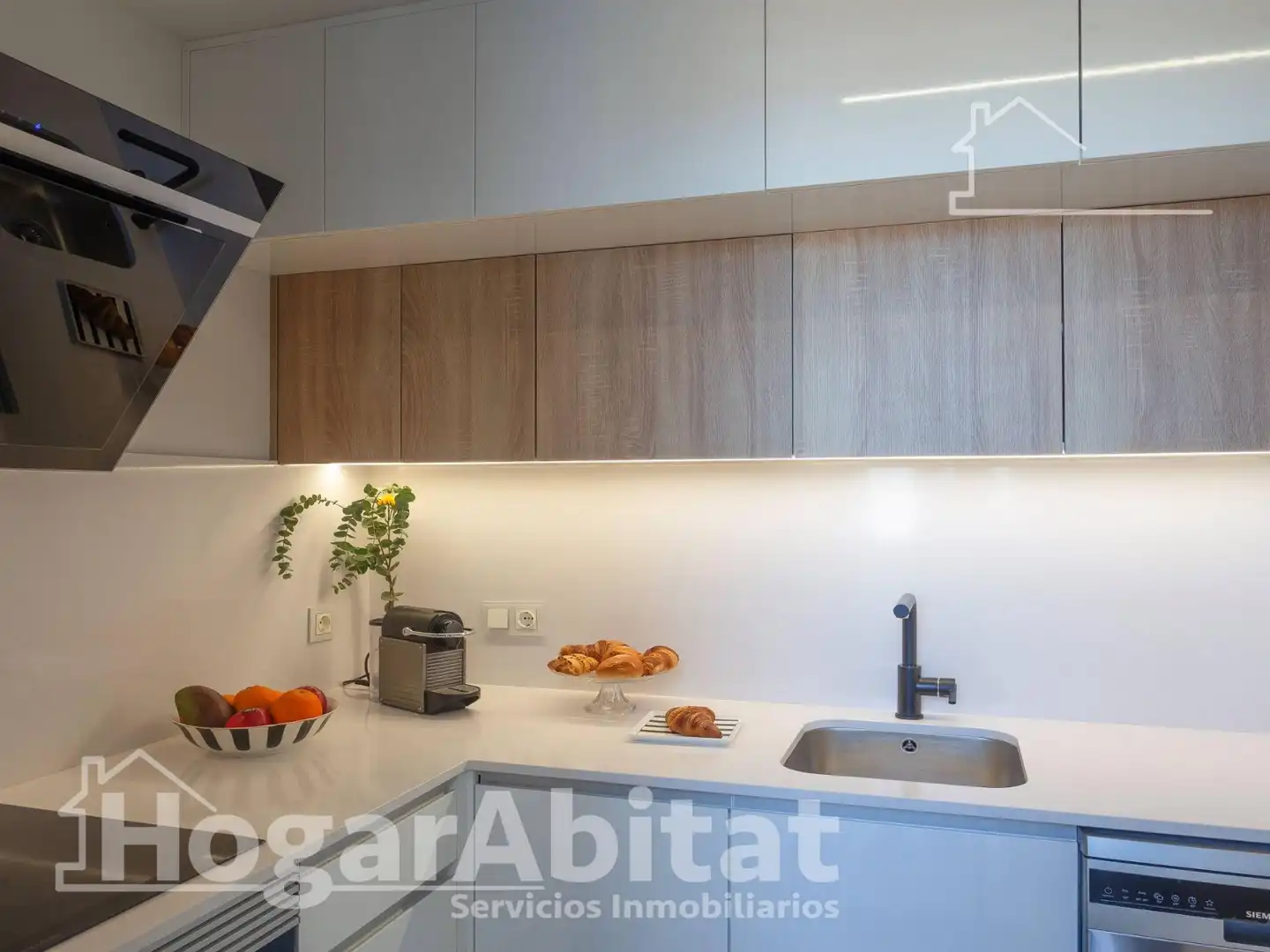 Cocina de Ático en venta en Dénia con Terraza y Piscina comunitaria