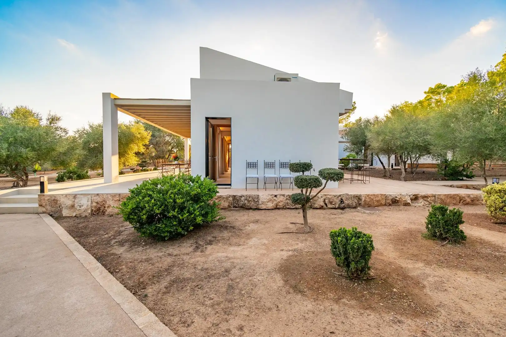 Vista exterior de Casa o xalet en venda en Porreres amb Aire condicionat, Jardí privat i Terrassa