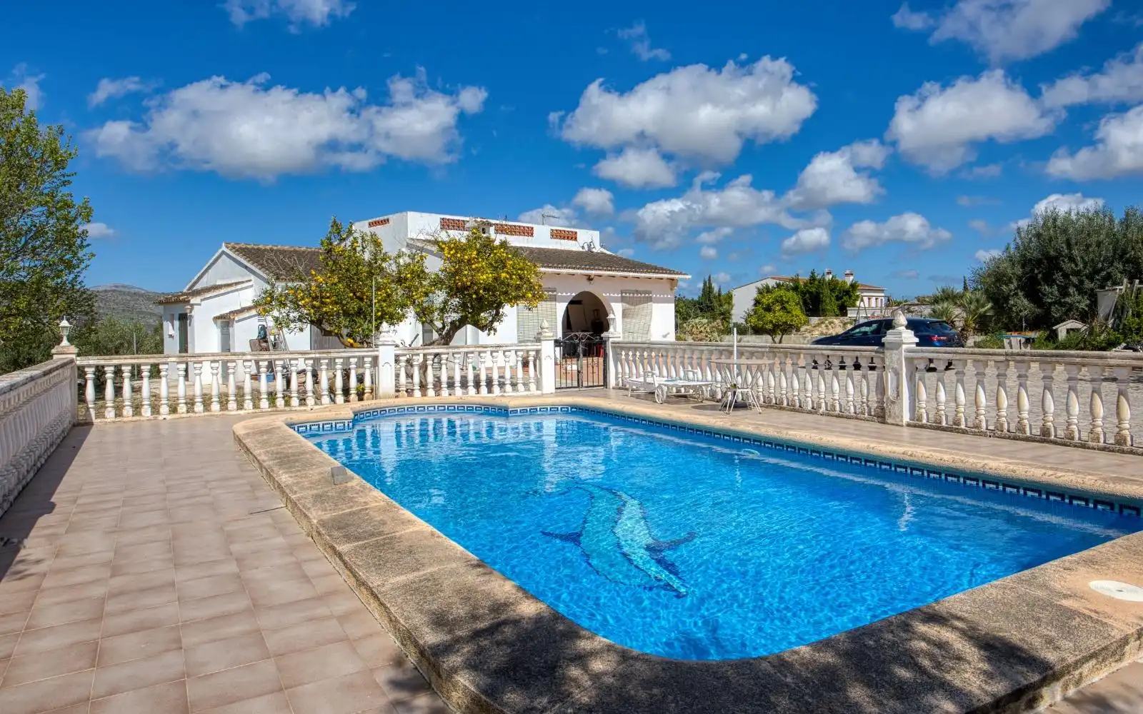 Piscina de Finca rústica en venta en Benissa con Jardín privado y Piscina