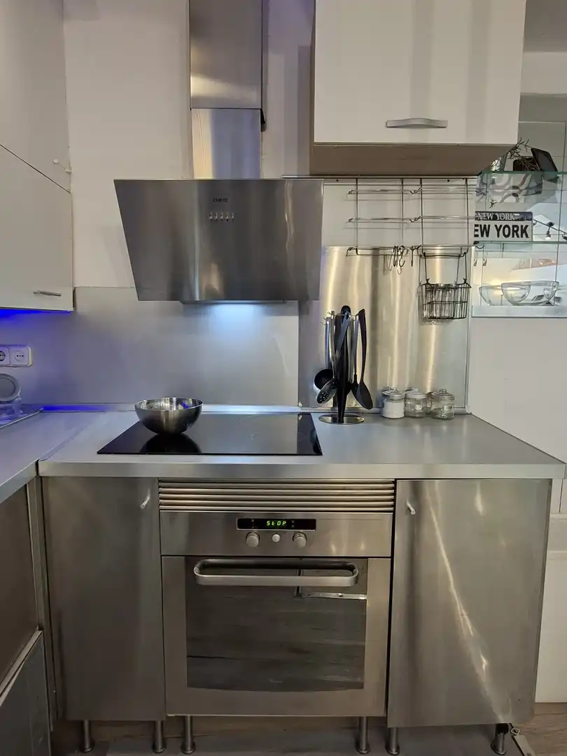 Cocina de Ático de alquiler en Centro