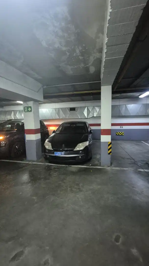 Parking of Flat for sale in Cistérniga  with Heating, Storage room and Furnished