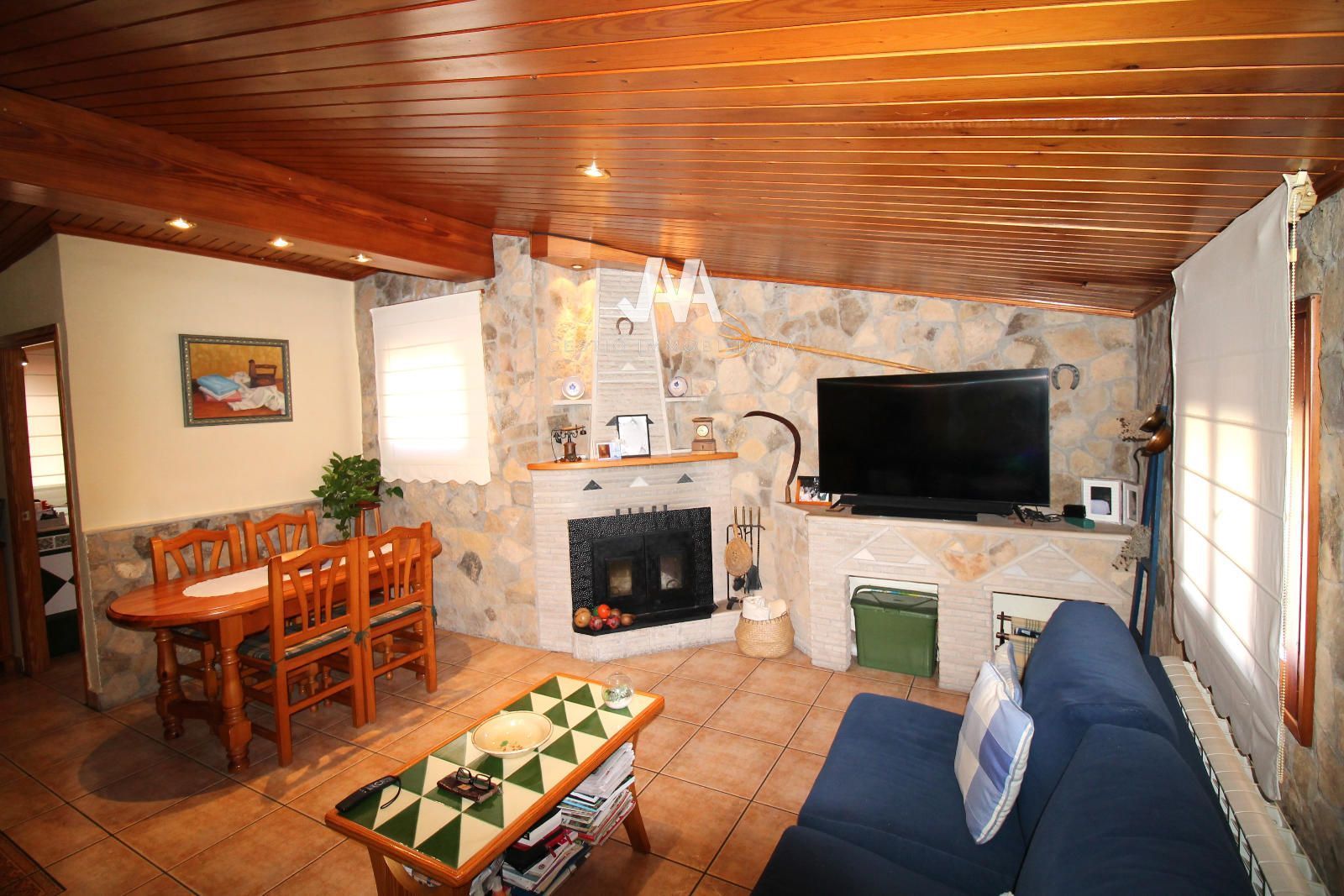 Living room of House or chalet for sale in Vilanova del Camí  with Air Conditioner, Heating and Terrace