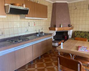 Kitchen of Single-family semi-detached for sale in Algueña  with Heating, Terrace and Storage room