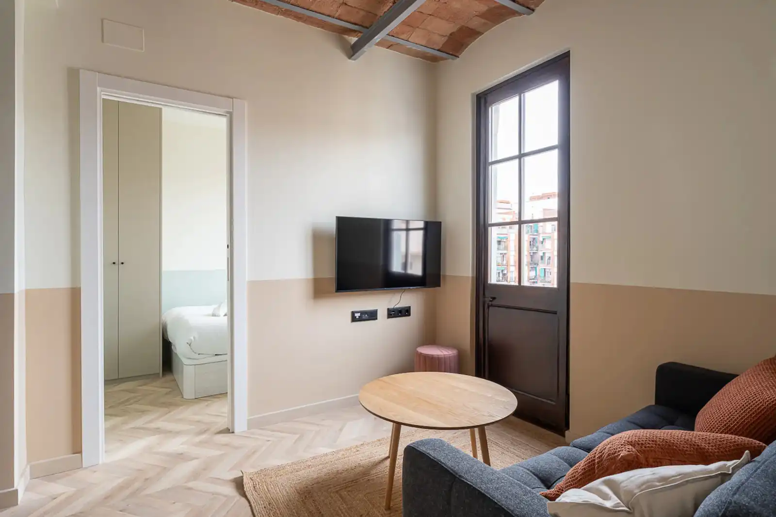 Wohnzimmer von Wohnung zur Miete in Sant Martí
