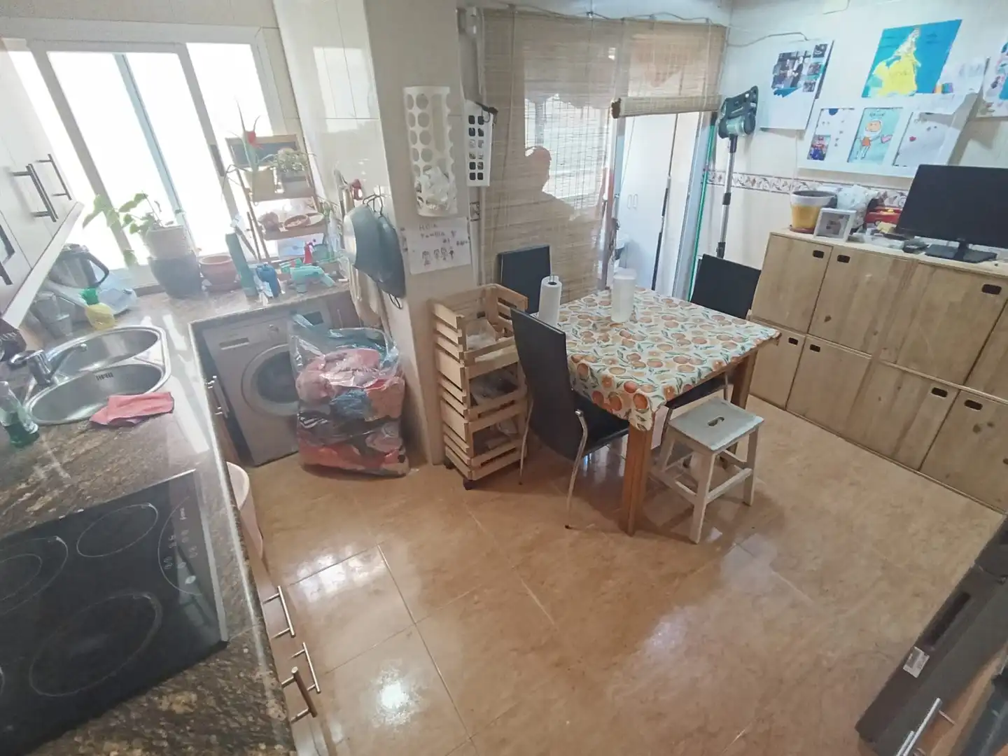Küche von Wohnung zum Verkauf in Villajoyosa / La Vila Joiosa mit Abstellraum
