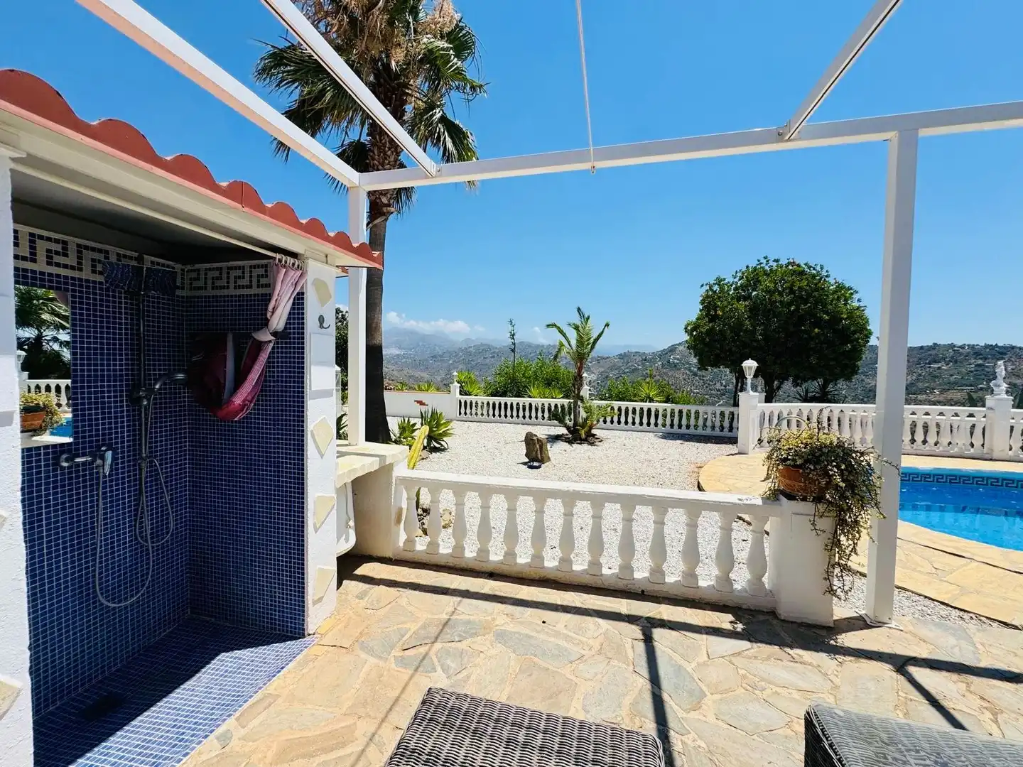 Terrassa de Casa o xalet en venda en Arenas amb Aire condicionat, Jardí privat i Traster