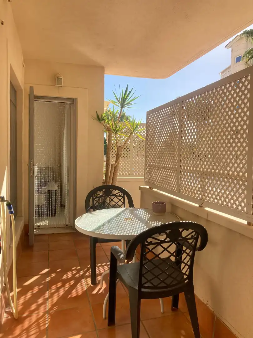 Balcony of Flat for sale in Roquetas de Mar  with Air Conditioner, Terrace and Swimming Pool