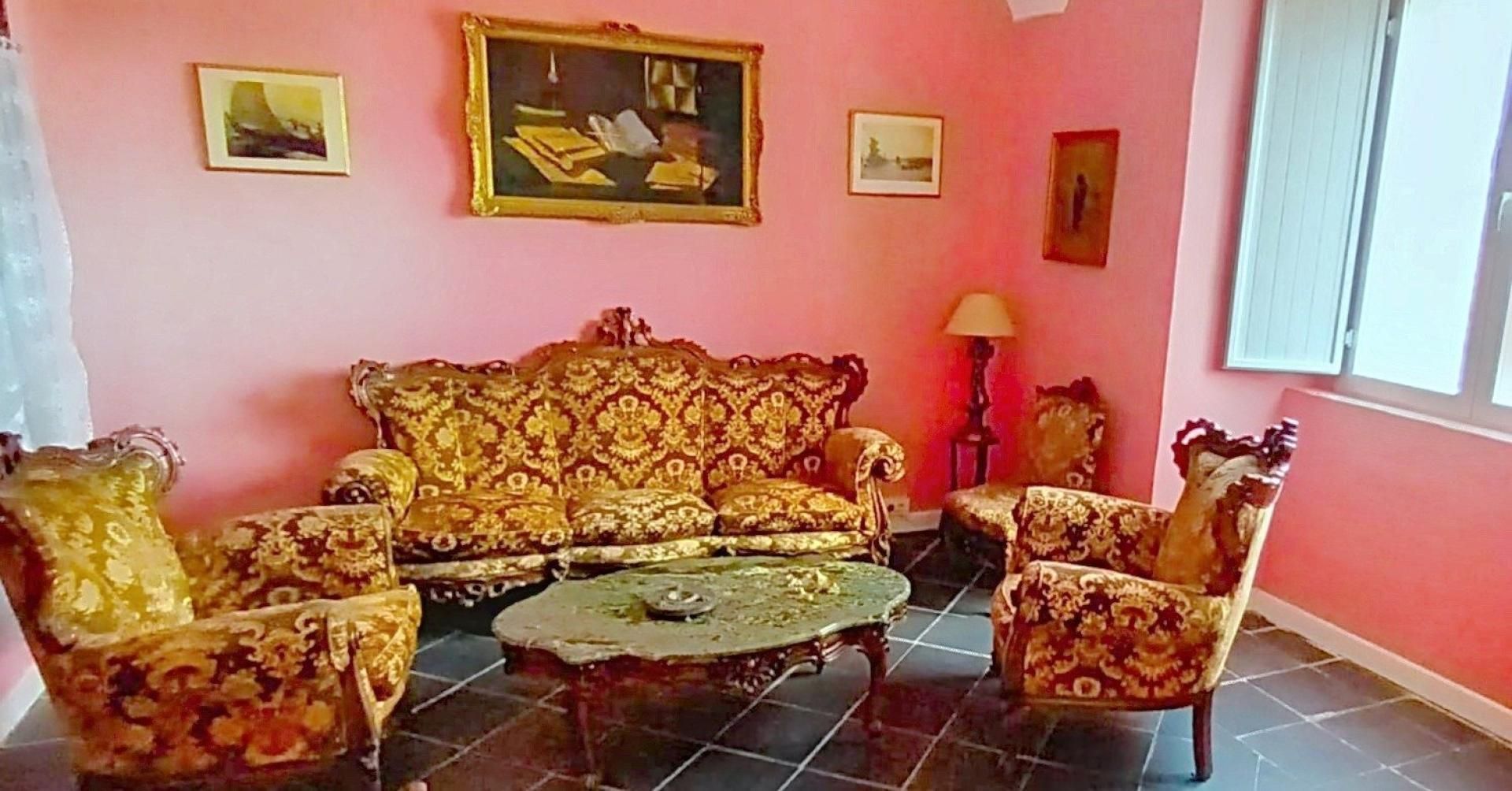 Living room of Country house for sale in Herreruela  with Heating, Terrace and Swimming Pool
