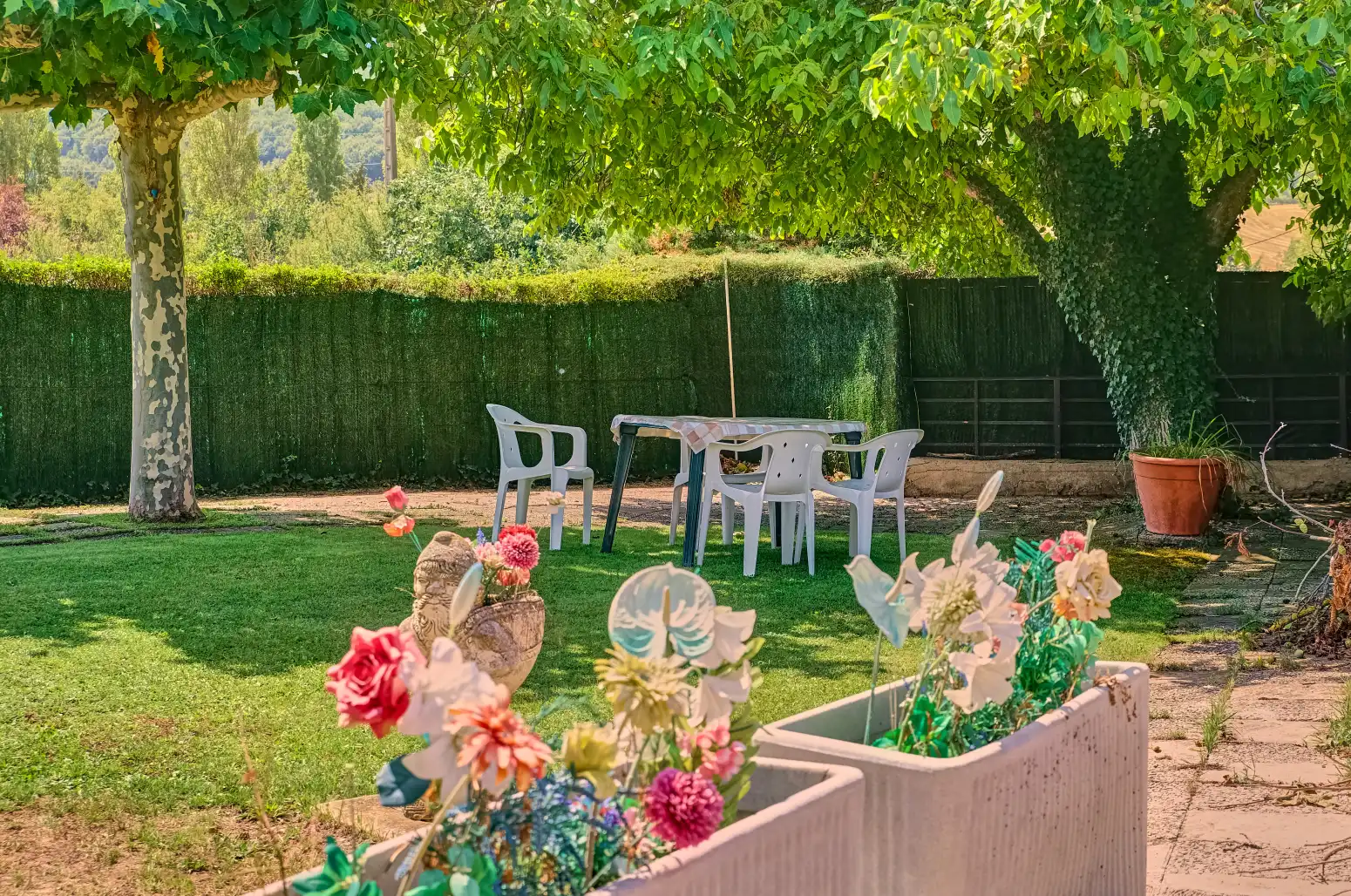 Terrasse von Haus oder Chalet zum Verkauf in Aranguren mit Klimaanlage, Heizung und Privatgarten