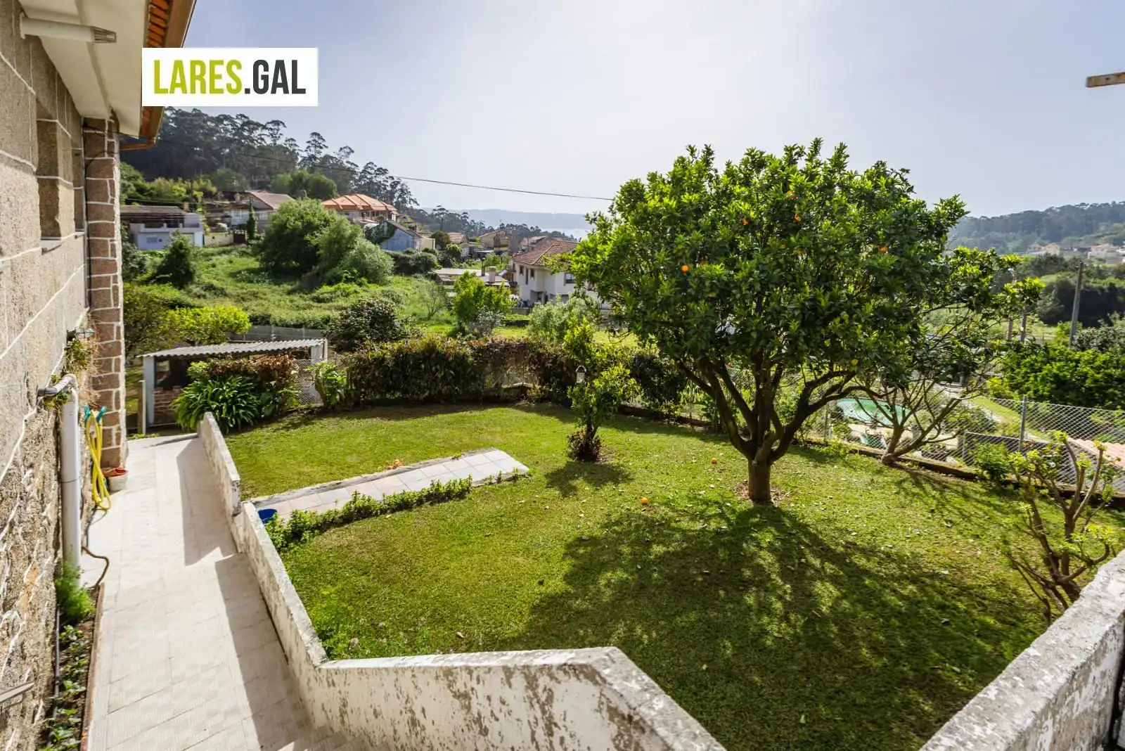 Jardín de Casa o chalet en venta en Bueu con Jardín privado, Terraza y Trastero