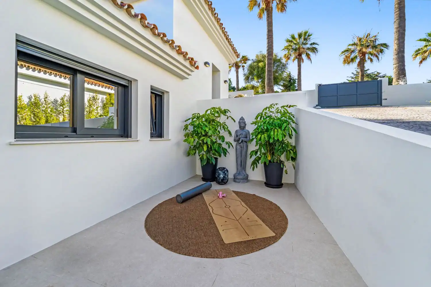 Terraza de Casa o chalet en venta en Sotogrande con Aire acondicionado, Calefacción y Jardín privado
