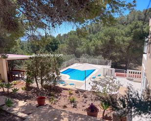 Jardí de Casa o xalet en venda en Sant Josep de sa Talaia amb Calefacció, Terrassa i Piscina