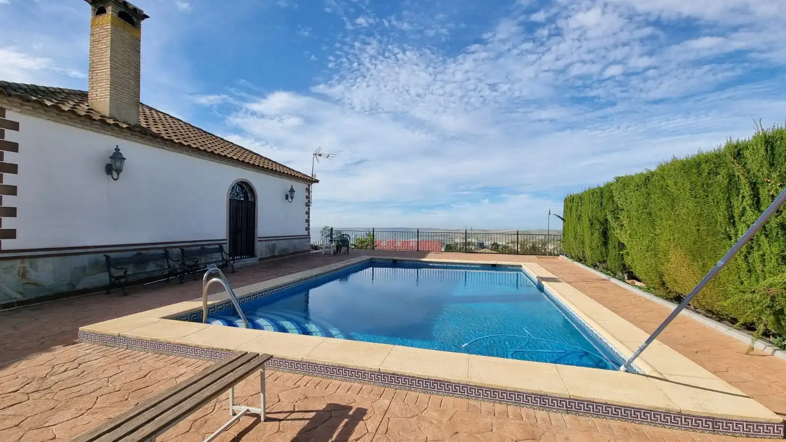 Piscina de Casa o chalet en venta en La Rambla con Aire acondicionado, Jardín privado y Terraza