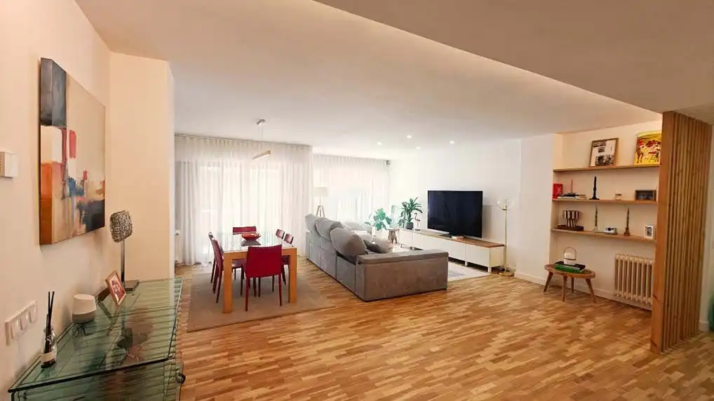 Sala d'estar de Pis en venda en Pozuelo de Alarcón amb Aire condicionat, Calefacció i Terrassa