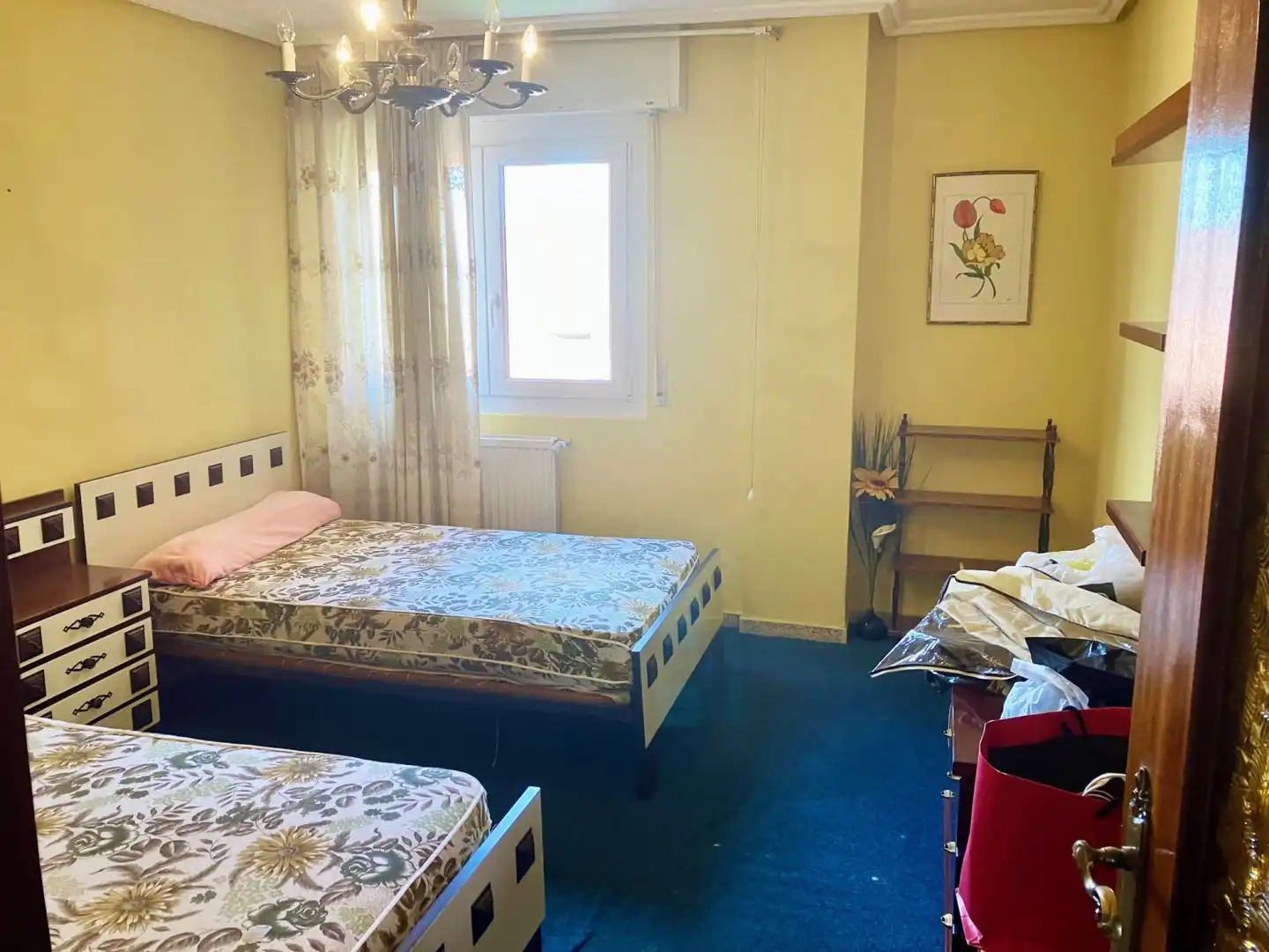 Bedroom of Flat for sale in Palencia  with Heating, Terrace and Storage room