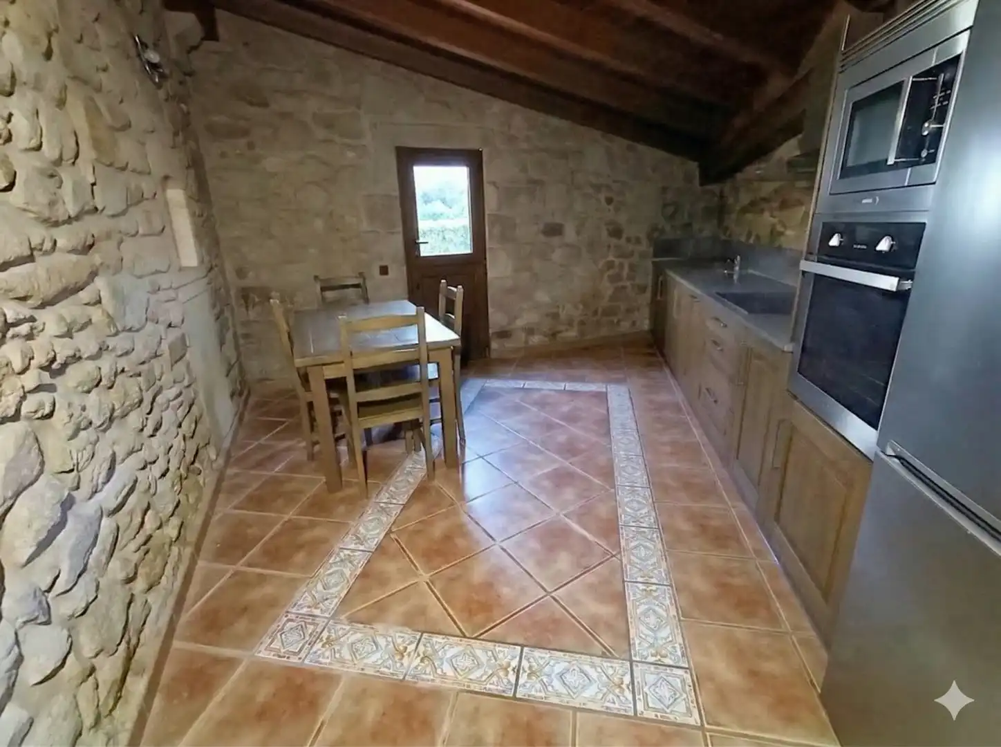 Cocina de Casa o chalet en venta en Noia con Calefacción, Jardín privado y Terraza