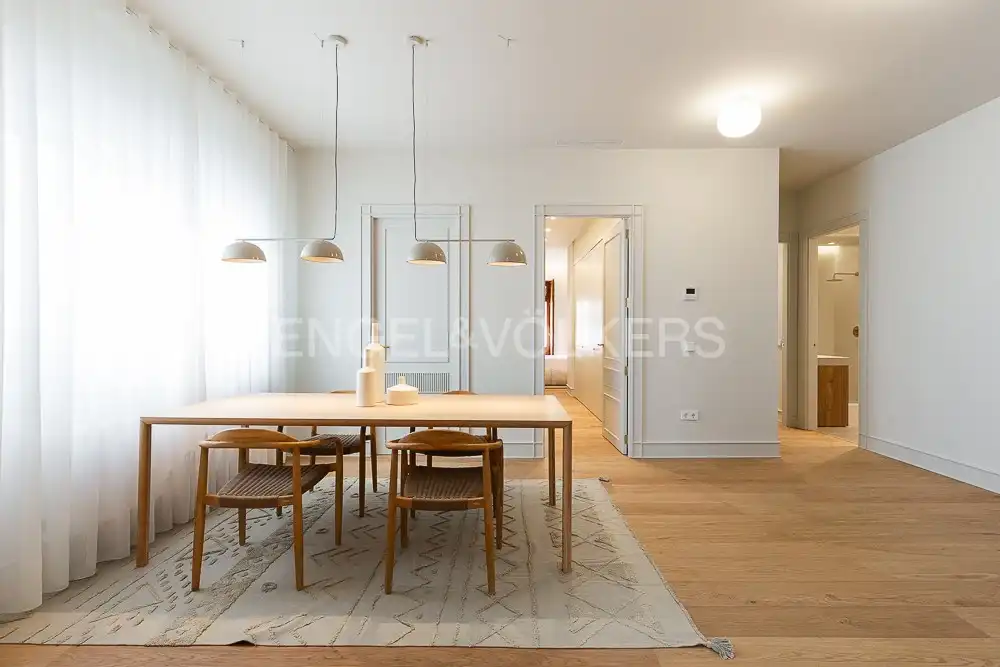 Comedor de Ático de alquiler en Valencia con Aire acondicionado, Calefacción y Terraza